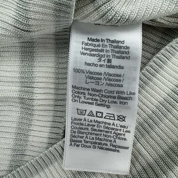 NWOT Madewell Micro-Rib Sweater Tee in Monument Size XXS - Picture 8 of 9